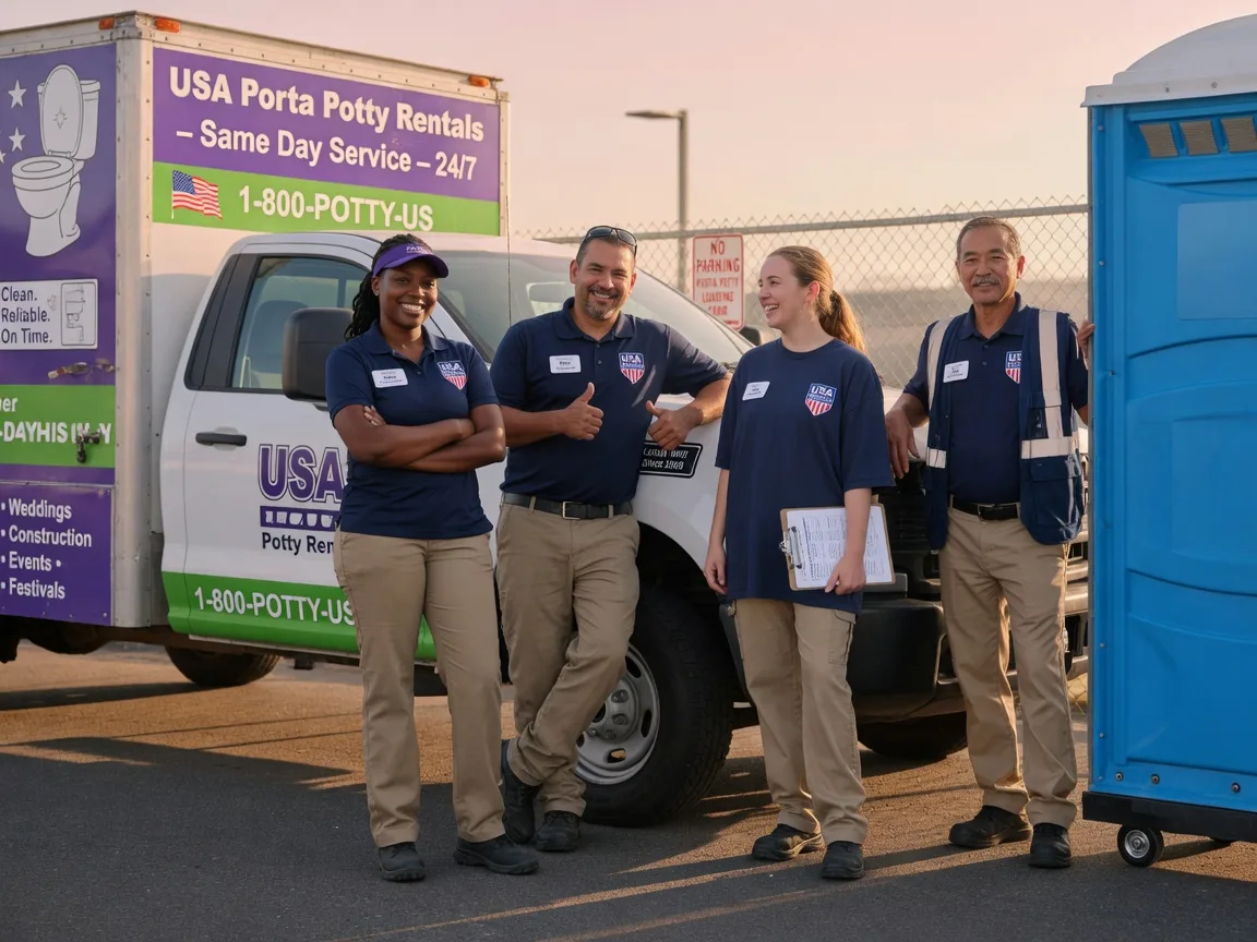Porta Potty Rental company in Metcalf, IL