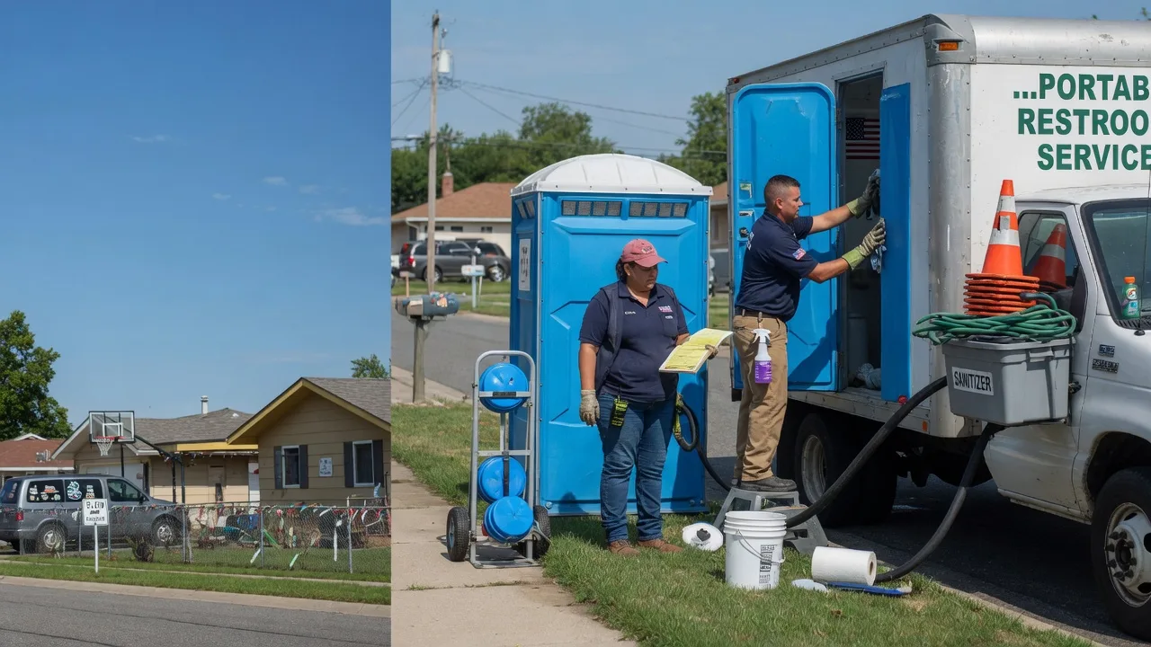Portable Toilet Rental in Metcalf, IL near me